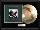VAN HALEN WOMEN AND CHILDREN FIRST ALBUM FRAMED LP PLATED VINYL RECORD RARE
