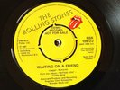 THE ROLLING STONES - WAITING ON A FRIEND rare UK DEMO PROMO ONLY RSR 109 DJ MINT