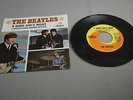 ORIGINAL VINTAGE THE BEATLES A HARD DAY'S NIGHT 45RPM RECORD WITH PICTURE SLEEVE