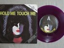 PAUL STANLEY hold me touch me CASABLANCA 7-inch ‘PROMO’ Limited Edition Purple V