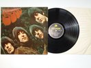 BEATLES-RUBBER SOUL..RARE EARLY UK MONO REPRESS EX-VG VINYL LP RECORD 1965