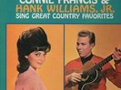 LP Connie Francis & Hank Williams Jr. Sing Great Country Favorites NEAR MINT