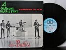 THE BEATLES - FRENCH LP 33T VINYL  - 4 GARÇONS DANS LE VENT