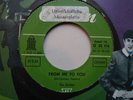 THE BEATLES 45 ' FROM ME TO YOU ' ORIGINAL GERMANY PROMO ONLY - NOT FOR SALE P/S