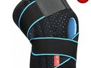 Rodillera Menisco Ligamento Deportiva Ajustable Protector de Rótula Abierta