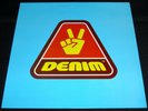 DENIM - BACK IN DENIM  1992 BOYS OWN  828349.1 UK 1st PRESS LYRIC INNER FELT NM