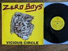 Zero Boys - Vicious Circle LP 1982 NIMROD ORIGINAL PRESSING CLASSIC PUNK KBD
