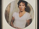 BRUCE SPRINGSTEEN: Darkness On The Edge Of Town LP (promo only-pic disc, '78 li
