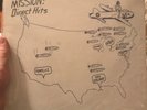 ROLLING STONES - MISSION DIRECT HITS 2lp live concert rare excellent shape