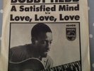 BOBBY HEBB - LOVE LOVE LOVE / A SATISFIED MIND - PHILIPS 40400. With P/SLEEVE