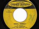 Mod Ska Reggae 45 LLOYD ROBINSON Regal Reggay Concert Artistes RARE Hear