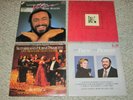 LUCIANO PAVAROTTI - VINYL RECORD ALBUMS (4 IN LOT, ORIGINALS ) VG+ TO VG++ NICE