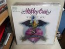 MOTLEY CRUE without you 7-inch Limited Edition Shaped Picture Disc & poster