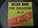 Never Mind the Bollocks Sex Pistols LP .1st cover Blank Rear  matrix A7/B6