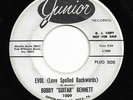 Northern Soul 45 BOBBY GUITAR BENNETT Evol (Love Spelled Backwards) Junior HEAR