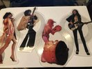 Queen Stand Up And Talk Rare Numbered Set Of 4 Shaped Picture Discs