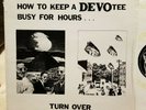 DEVO - How to Keep a Devotee Busy For Hours LP - LIVE in SAN FRANCISCO 78 DE4000