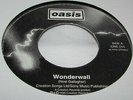 Oasis 1995 Creation Records 45 Wonderwall