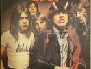 lp highway to hell signed autographe angus malcolm young bon scott acdc ac dc