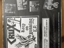 Crux Keep On Running No Future Split 12” Vinyl With Crash
