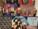 THE ROLLING STONES x 7 Vinyl LPs inc 1st Press Steel Wheels
