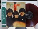 THE BEATLES / BEATLES FOR SALE, RED WAX JAPAN ORIG. 1ST PRESS 1965 ODEON LP EX