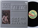 DON CARLOS Day To Day Living GREENSLEEVES LP NM/VG++ SHRINK