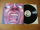 KING CRIMSON IN THE COURT OF THE CRIMSON KING Pink Rim Textured Label A2 B2 RARE
