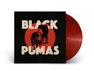 Black Pumas - Black Pumas [LP] Limited Red & Black Marble Colored vinyl, downloa
