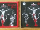 RARE VINTAGE MERCYFUL FATE NUNS..WOVEN PATCH SET melissa,don't break the oath,lp