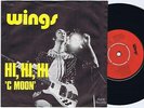 WINGS Hi, Hi, Hi b/w C Moon danish 45PS 1972 Apple Paul McCartney Apple 7