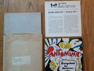 THE BEATLES FAN CLUB FLEXI DISC RECORD 1966 + NEWSLETTER , MAILER  NR MINT