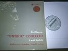 Rare Gilels Ludwig Beethoven Emperor Piano Concerto LP Columbia SAX 2252 UK ED1
