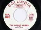 Northern Soul 45 - Paul Peek - The Shadow Knows - Columbia - mp3