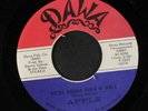 APPLE: Lookin' For Somebody / We're Gonna Rock N' Roll 45 (TX, 70s Rock with d