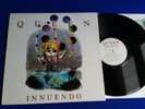 QUEEN INNUENDO ORIGINAL 1991 RARE LP With Original Printed Inner EX/VG+/NM