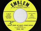 Northern Soul 45 - Soul, Inc. - What Goes Up Must Come Down - Emblem - VG+ mp3