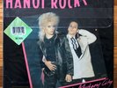 Hanoi Rocks Back to Mystery City RARE out of print green vinyl LP record '89