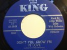 LITTLE WILLIE JOHN -DON'T YOU KNOW I'M IN LOVE /DO SOMETHING FOR ME -KING 5949