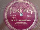78 rpm record MAJESTIC DANCE 20's Victrola FOX TROT Love Me Perfect Red Wax 1929
