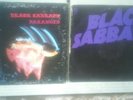Black Sabbath...Paranoid..Master of Reality...vinyl lp record...vg+/vg