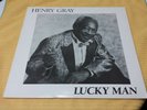 Henry Gray Lucky Man Blind Pig Records Chicago Blues M- LP