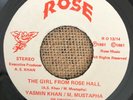 YASMIN KHAN - The Girl From Rose Hall /RARE GUYANA ROCKSTEADY CHUTNEY 45 private