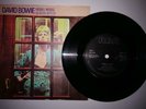 David Bowie Rebel Rebel Solid Black Centre Lifetimes (Irish) Rare   Mint