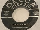 EDDIE FONTAINE 45 'COOL IT BABY' USA DECCA WILD 1956 JUMPIN' JIVER ROCKABILLY