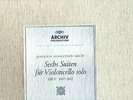 ARCHIV STEREO - BACH - 6 CELLO SUITES BWV 1007-1012 - PIERRE FOURNIER 3LP BOX NM