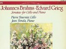 PHILIPS DIGITAL - FOURNIER / FONDA - BRAHMS & GRIEG CELLO SONATAS - 2LP - NM