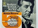 LEONARD BERNSTEIN - BEETHOVEN symphony no.5 - CBS MS 6468 LP + 7