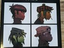 GORILLAZ Demon Days - LP Vinyl - 2005 Original UK 2005 Press w/ PA Sticker RARE 