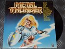 Various 'Metal Thunder' 1987 Compilation LP Greek Issue Rare Saxon Wasp Spitfire